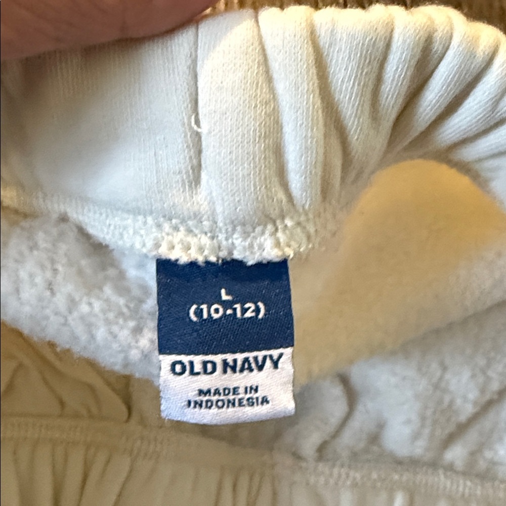 Old Navy Cream Cargo Jogger Pants for Kids - Picture 2 of 3